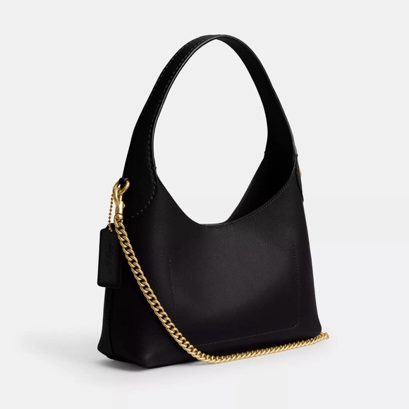 Coach Brooklyn Shoulder Bag 23 (BLACK) - Picture 2 of 10